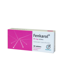 FENKAROL 25mg tabletes N20